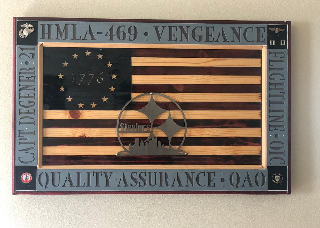 Custom going away plaques